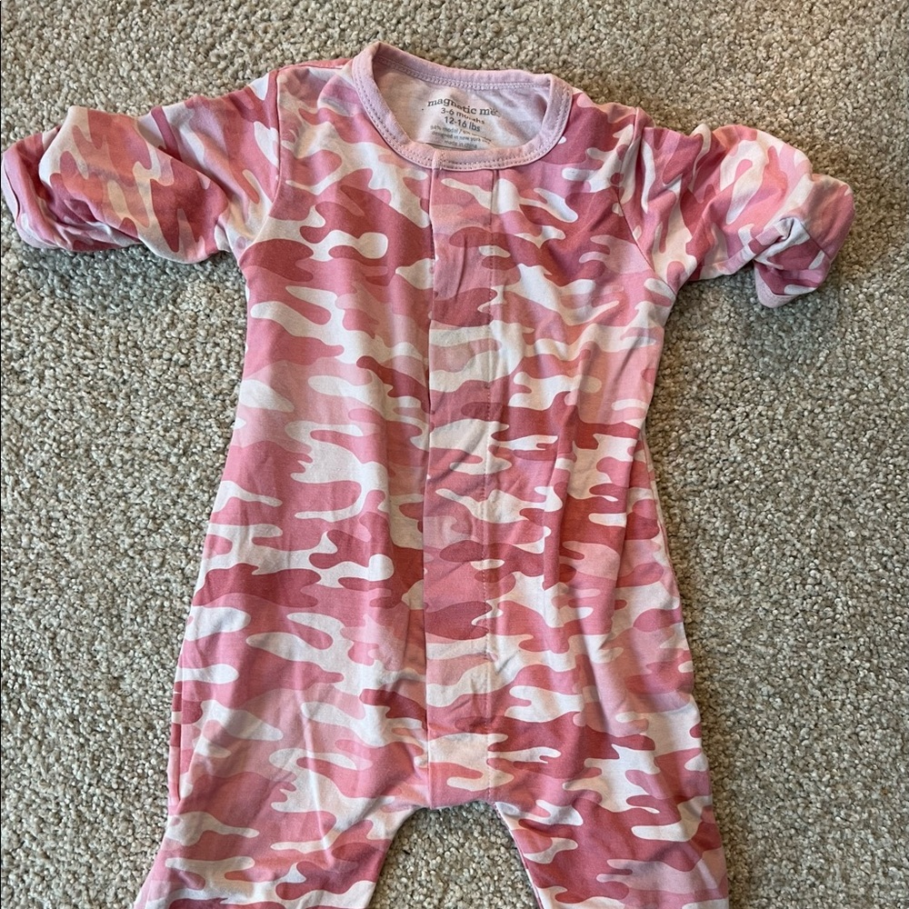 Magnetic me footless onsie